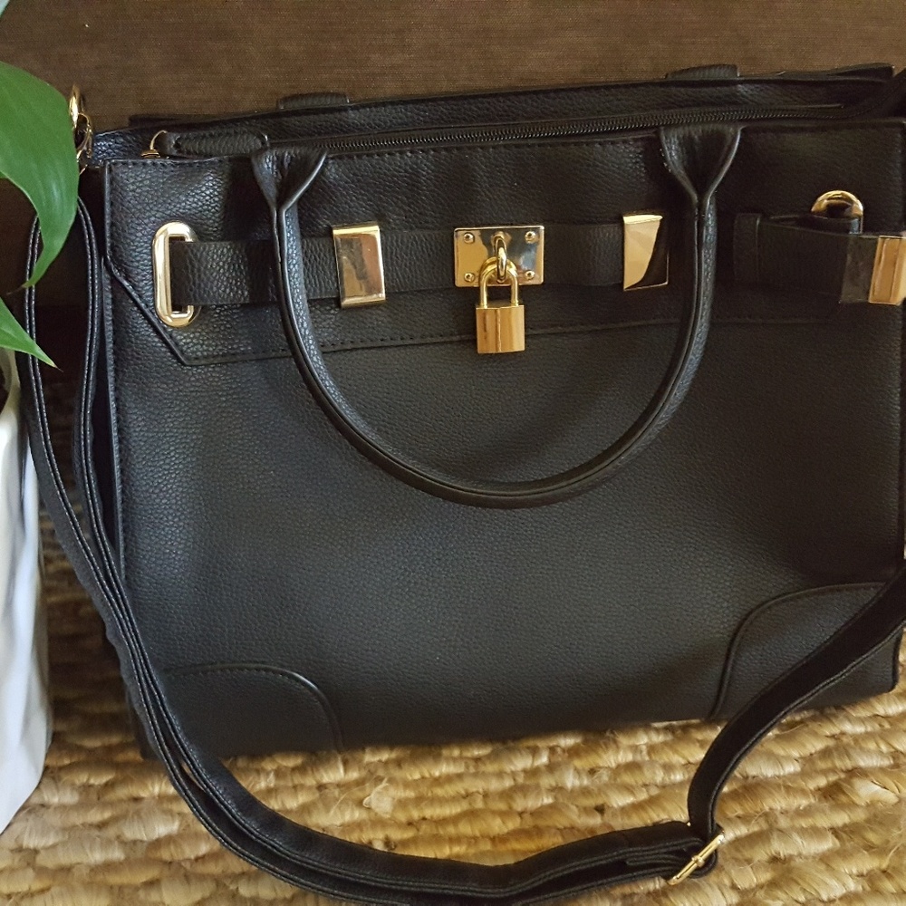 JUSTFab Black Purse